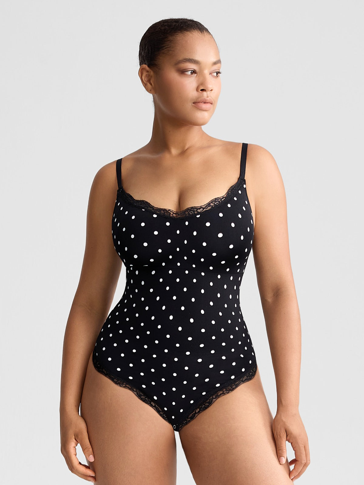 Padded Push-Up String Bodysuit