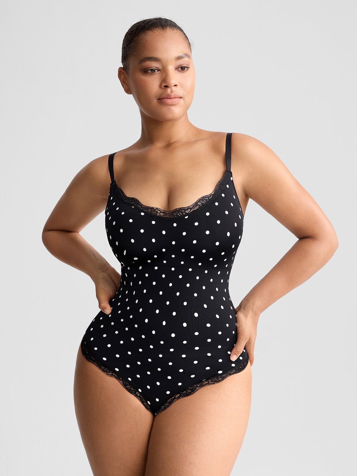 Padded Push-Up String Bodysuit