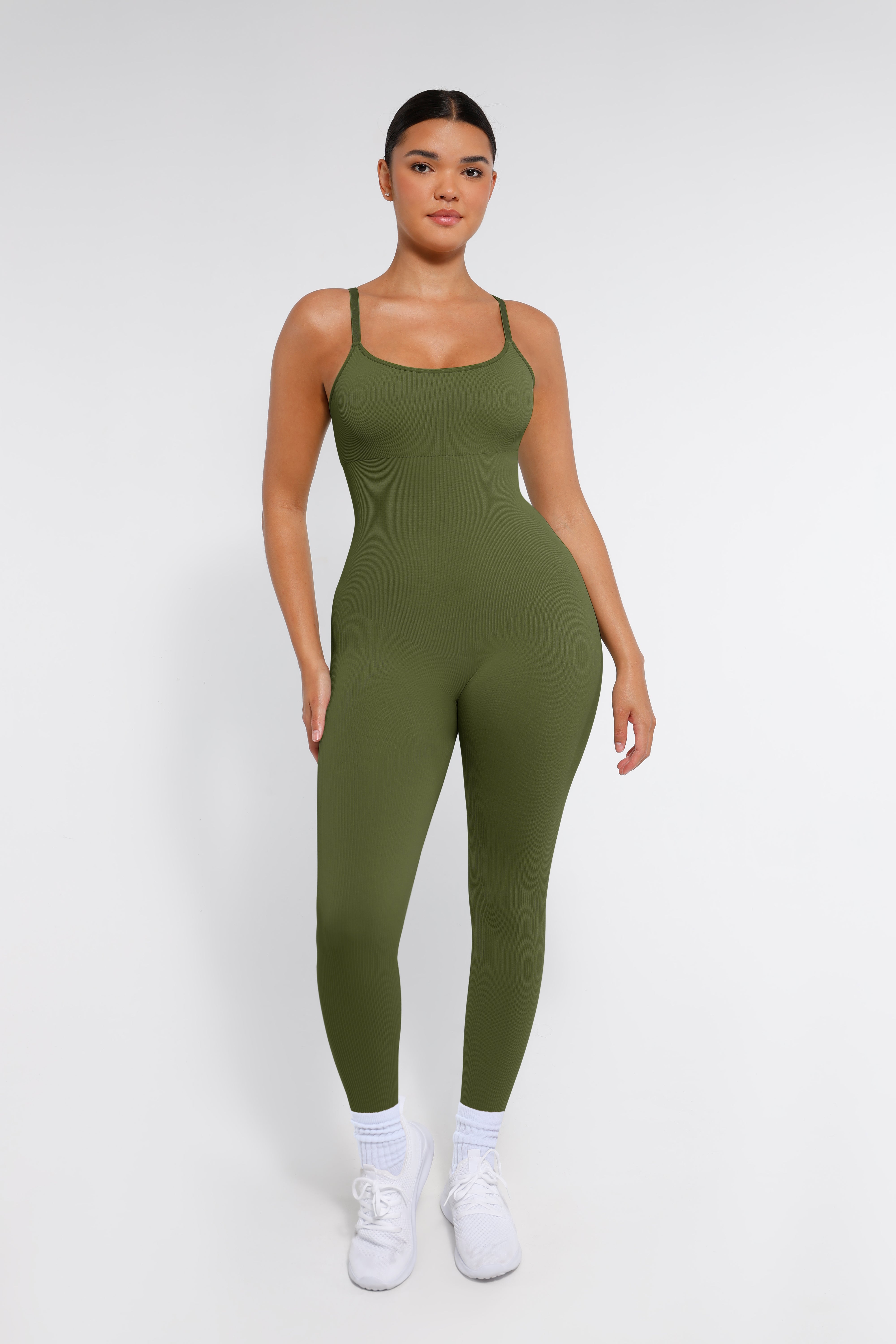 Seamless Shapewear Spaghetti Straps Jumpsuit