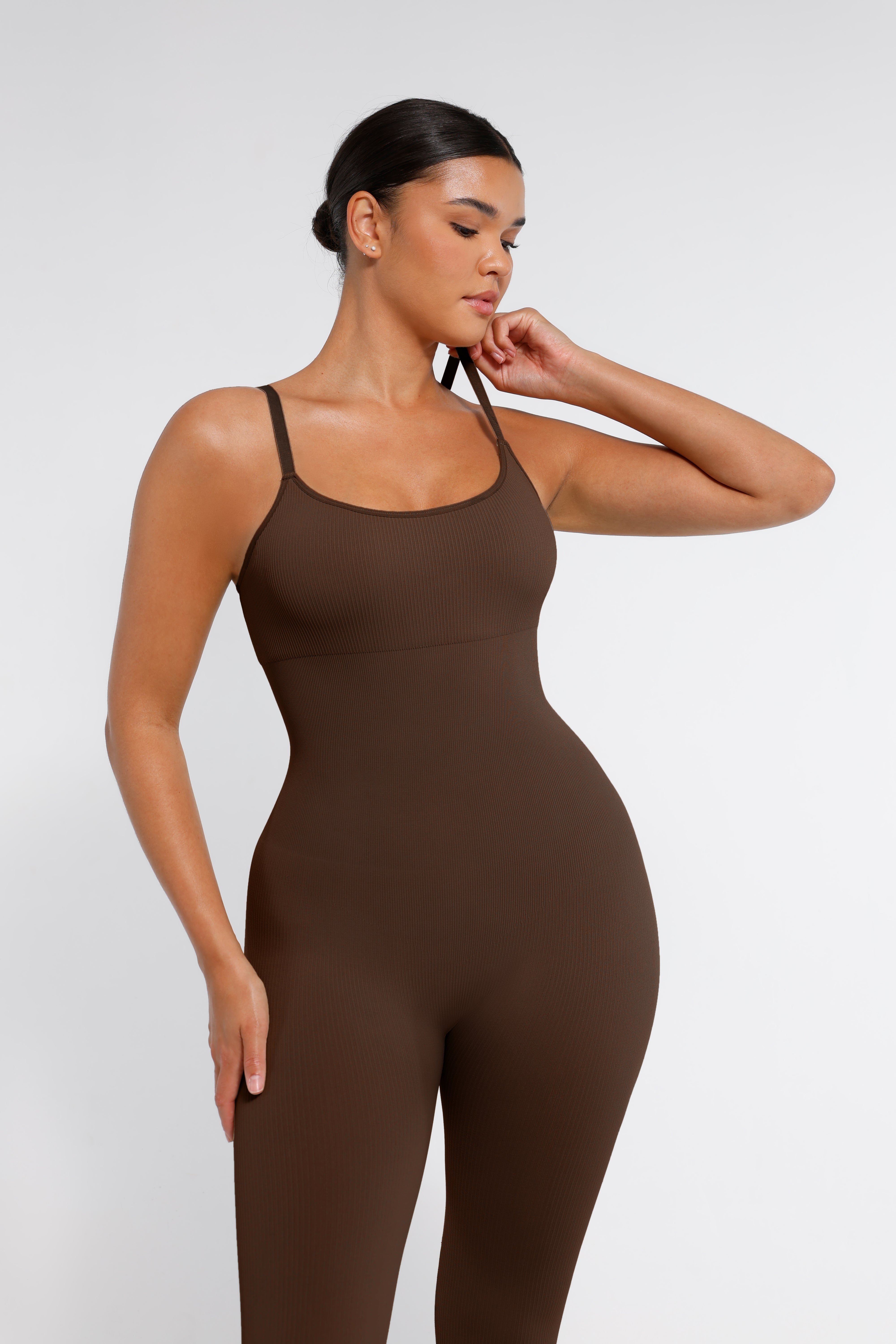 Seamless Shapewear Spaghetti Straps Jumpsuit