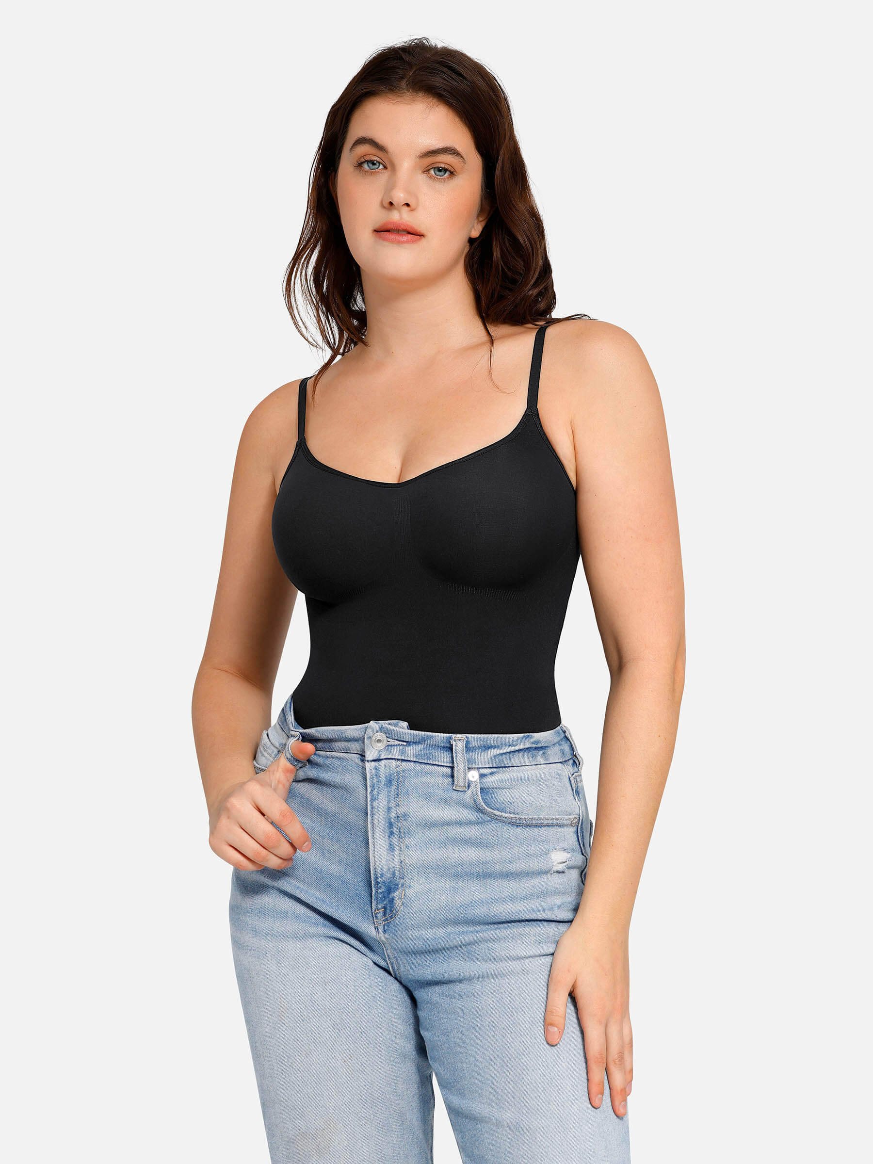 Seamless Thong Shapewear Bodysuit