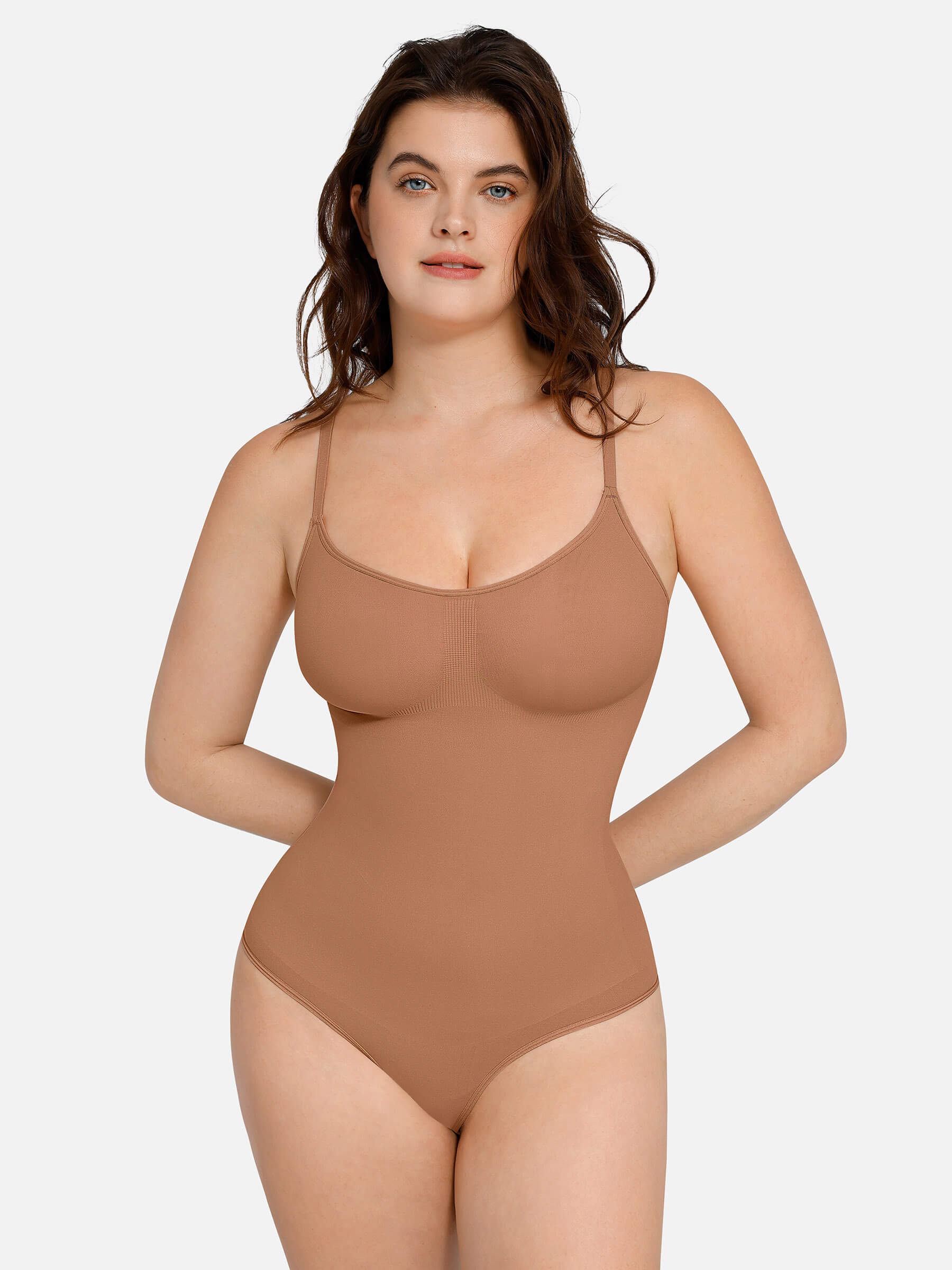 Seamless Thong Shapewear Bodysuit