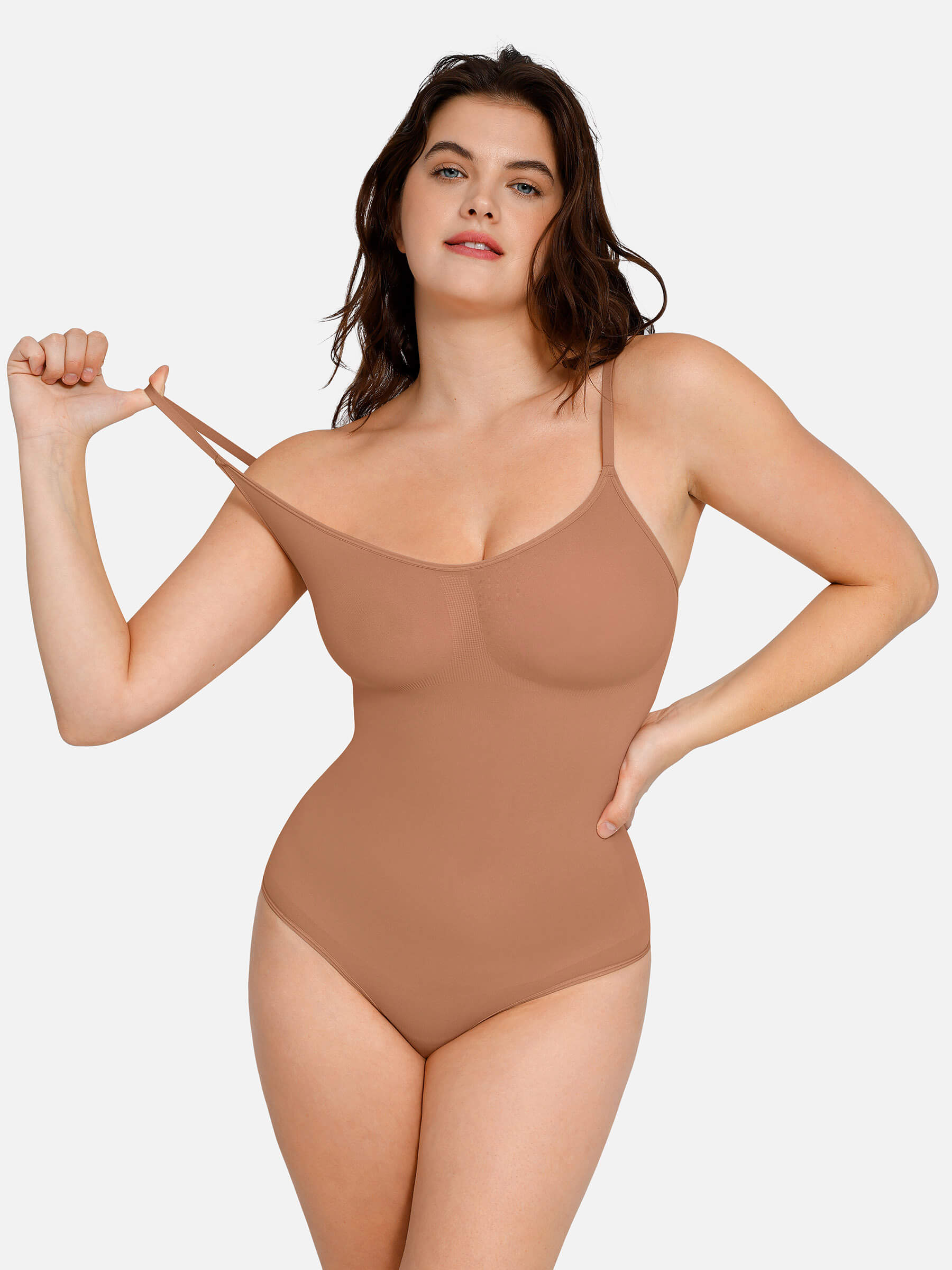 Seamless Thong Shapewear Bodysuit