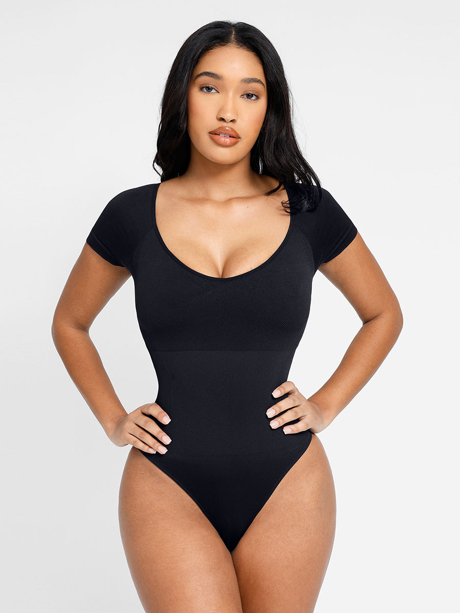 Short Sleeve Bodysuit Sculpting Shapewear