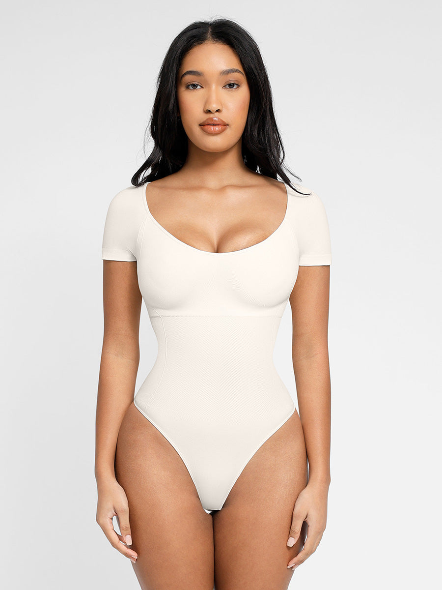 Short Sleeve Bodysuit Sculpting Shapewear