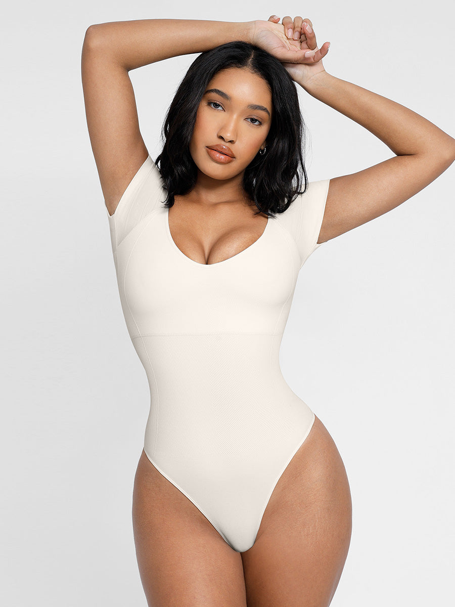 Short Sleeve Bodysuit Sculpting Shapewear