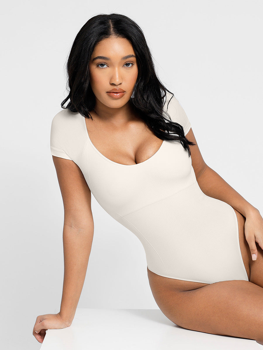 Short Sleeve Bodysuit Sculpting Shapewear