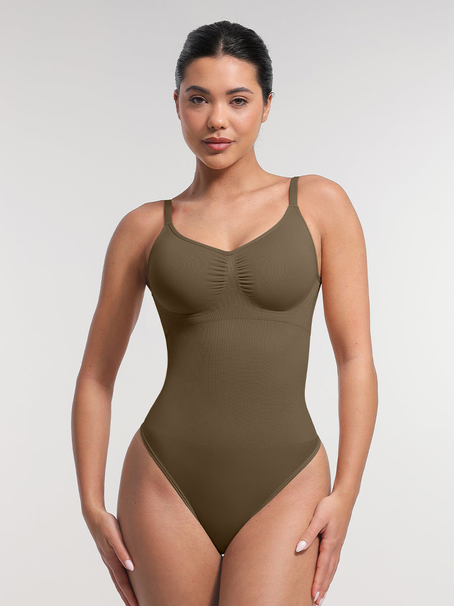 Seamless Sculpting Thong Shapewear Bodysuit