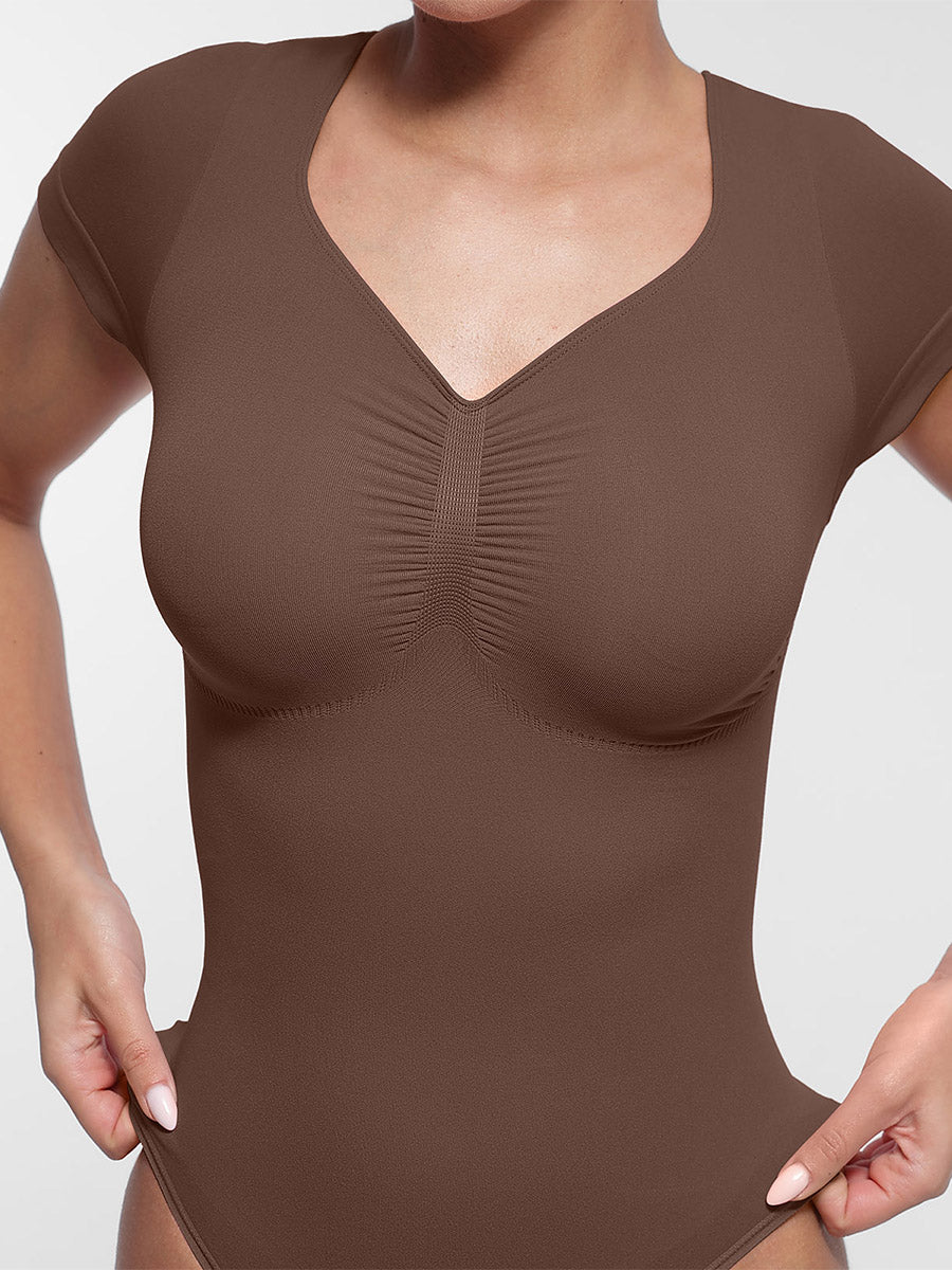 Seamless Shaping Tee Bodysuit