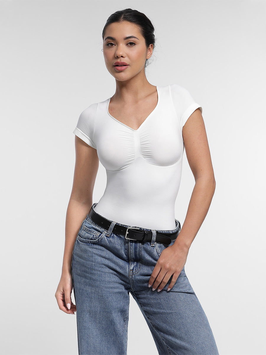 Seamless Shaping Tee Bodysuit