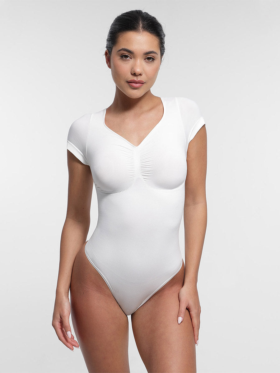 Seamless Shaping Tee Bodysuit