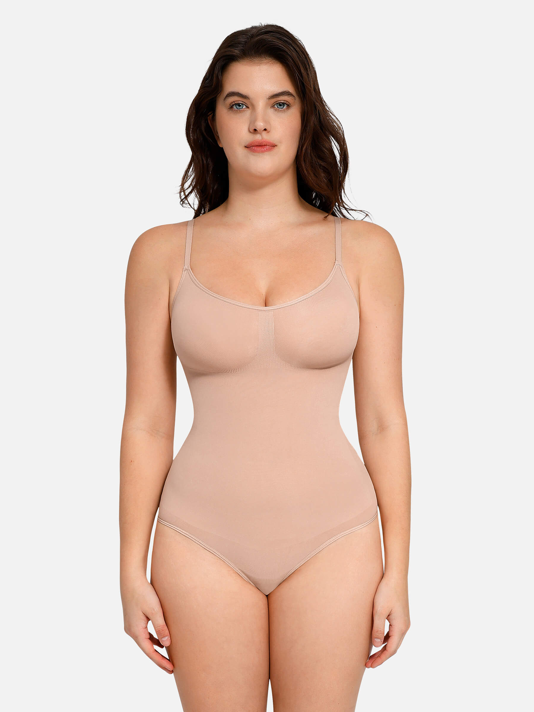 Seamless Thong Shapewear Bodysuit