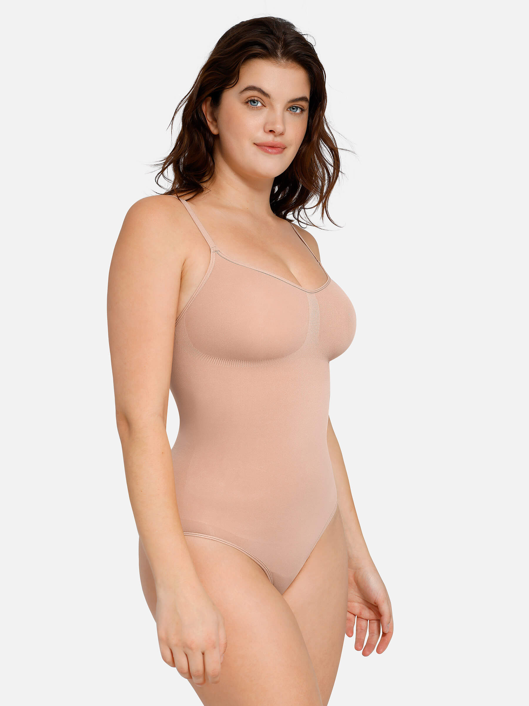 Seamless Thong Shapewear Bodysuit